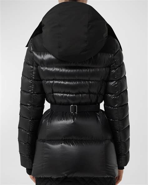 burberry baby puffer coat|burberry burniston belted puffer coat.